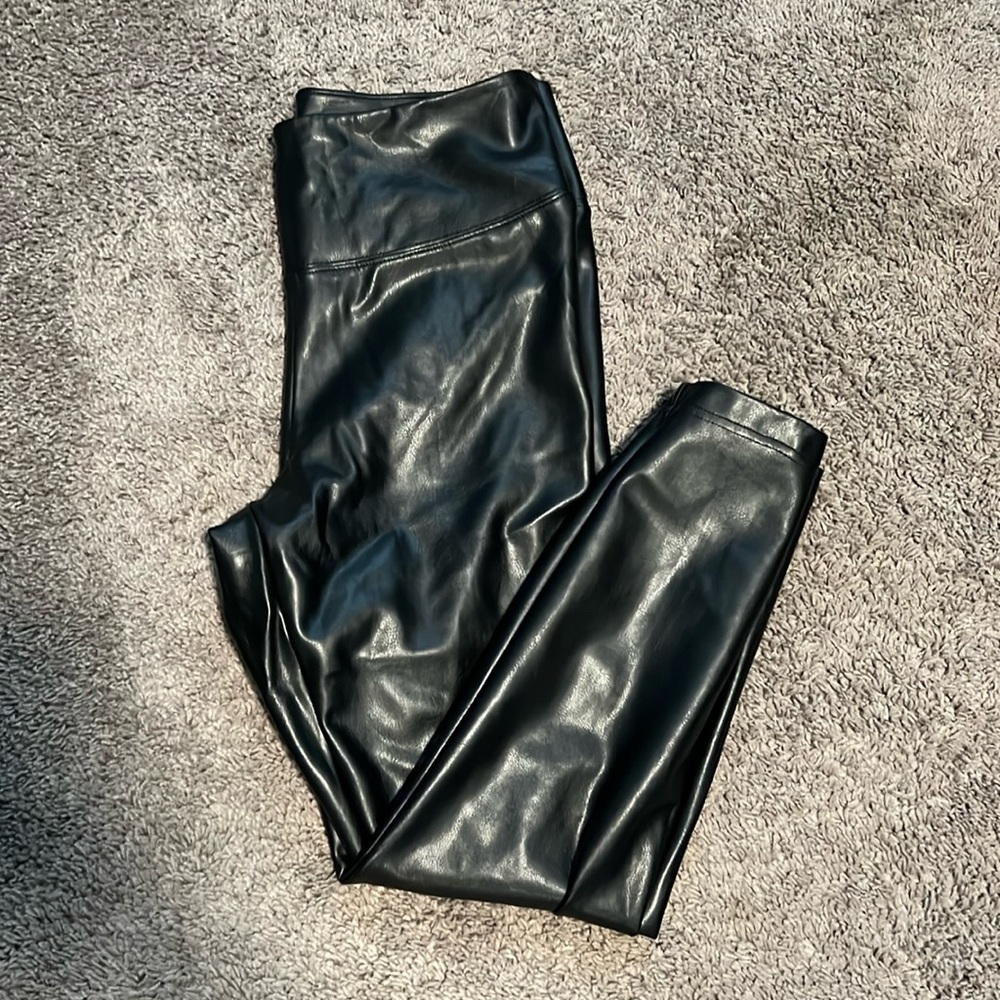 White House Black Market Faux Leather Legging